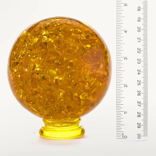 Cultured Amber Sphere