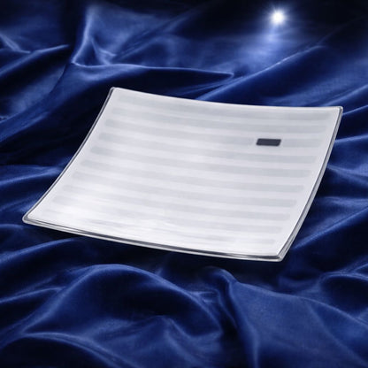 Hand-made Square Glass Platter