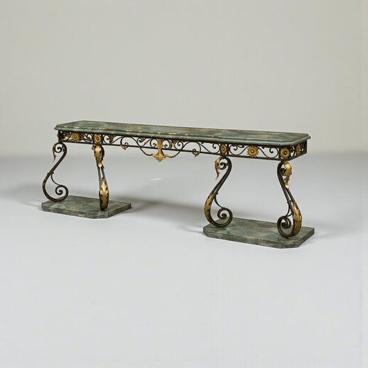 Neoclassical Style Console Table