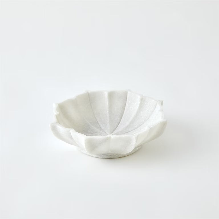 Marble Petal Bowl - Sm