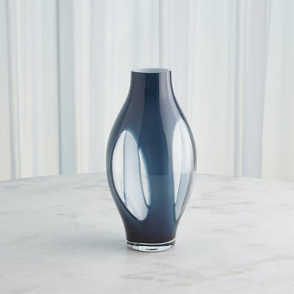 Fly Through Vase - Night Blue - Med