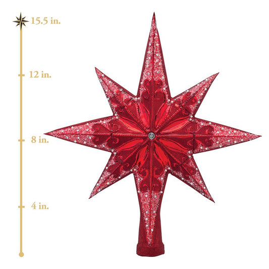 Ruby Stellar Tree Topper