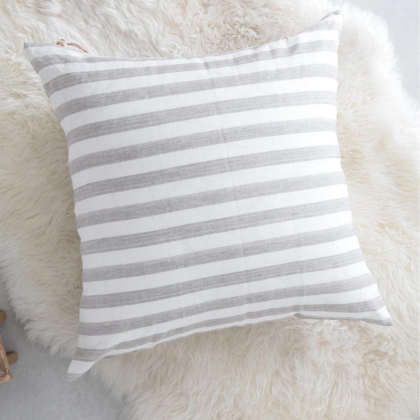 Pure Stripes - Linen Floor Pillow