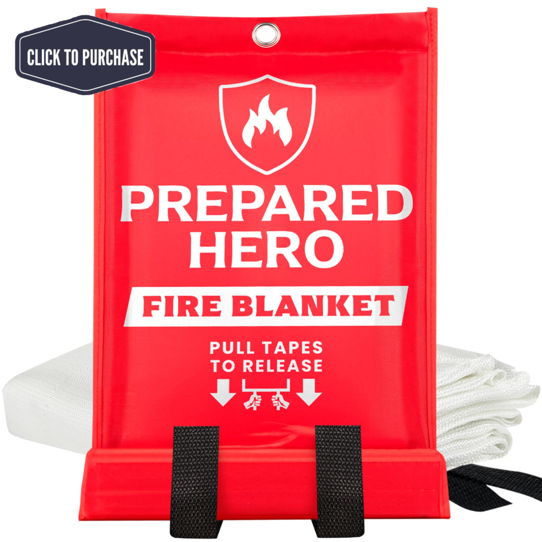 Prepared Hero Fire Blanket