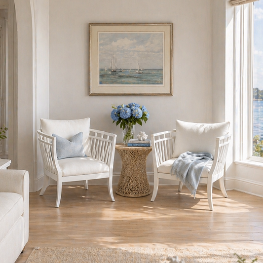 Hyannis Port Occasional Chair - Whitewash