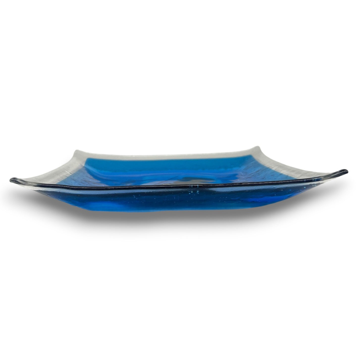 Custom-Made Glass Fused Square Plate