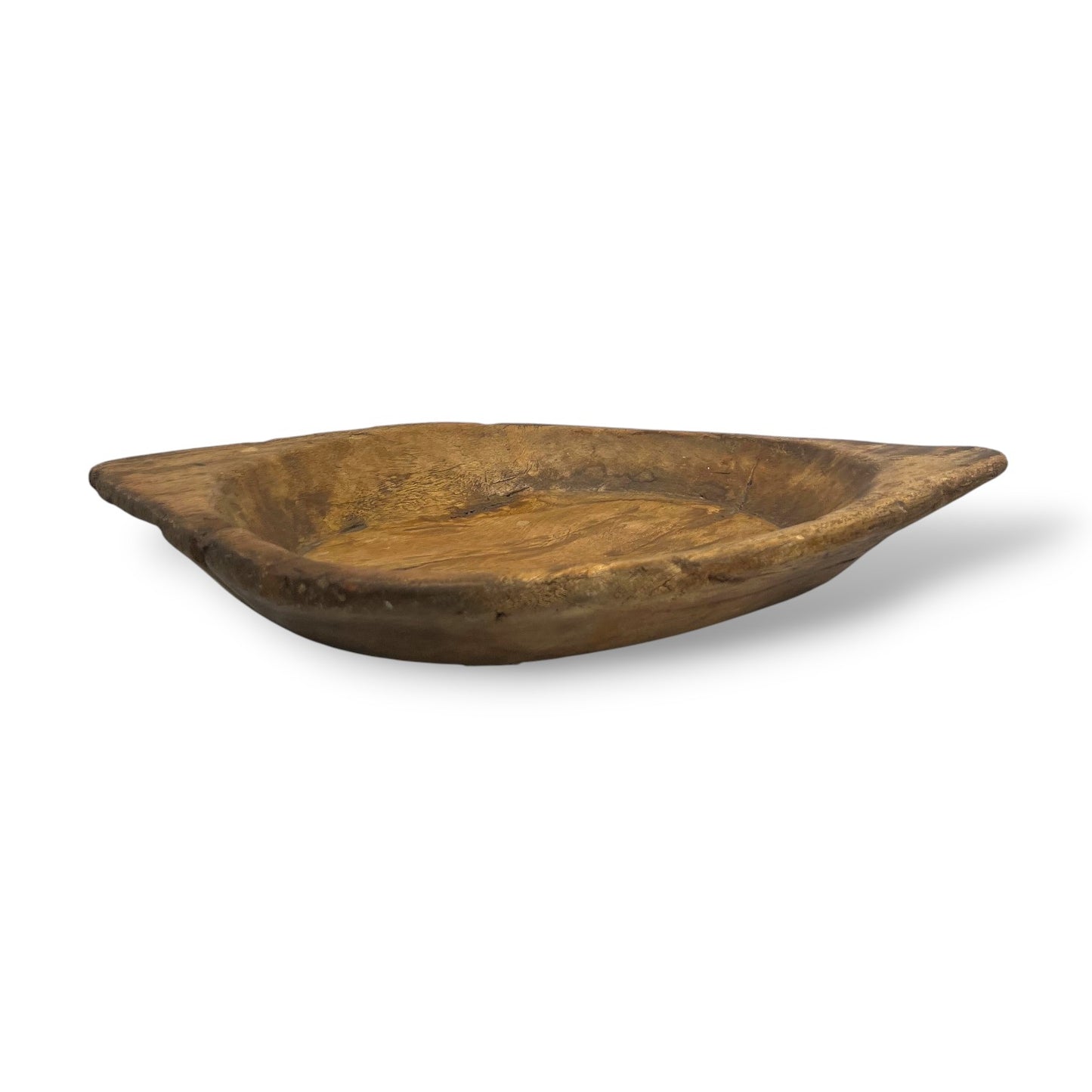 Hand-Carved Wooden Bowl