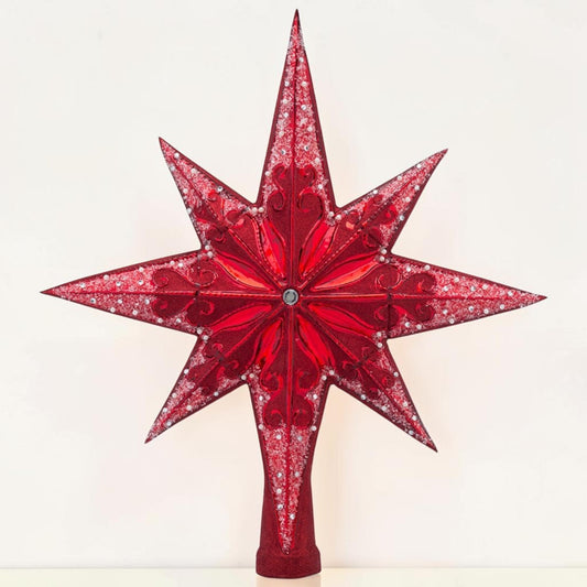 Ruby Stellar Tree Topper
