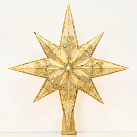 Golden Radiance Tree Topper
