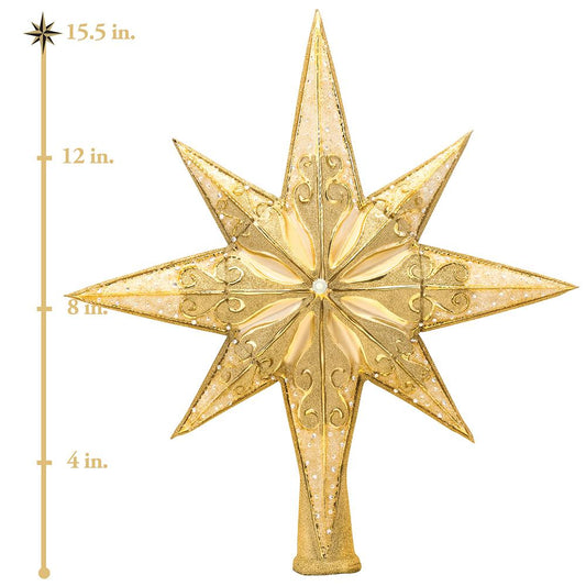 Golden Radiance Tree Topper