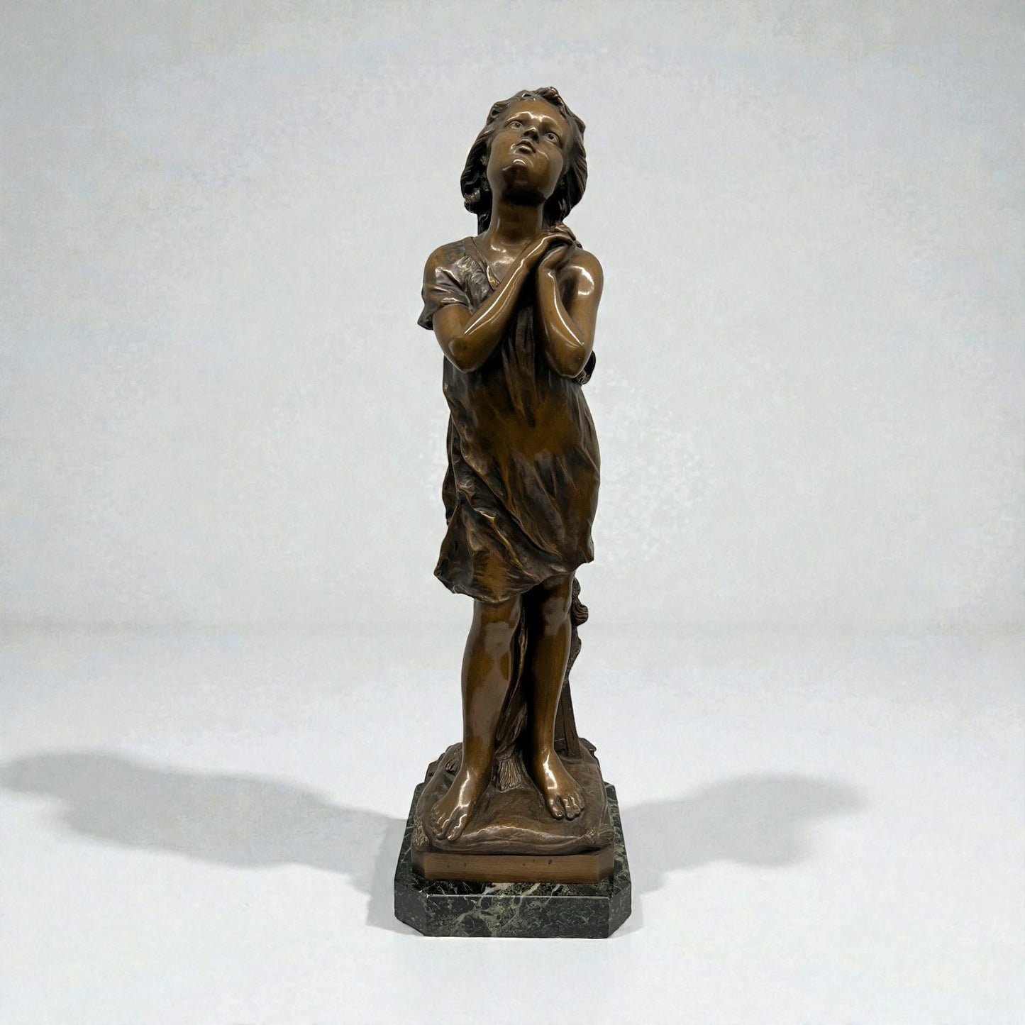 "Fillette" Bronze Sculpture